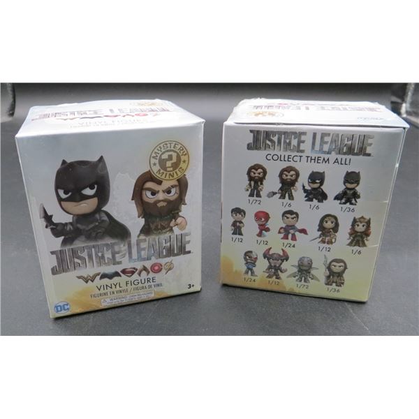 2 New Justice League Mystery Mini Vinyl Figures