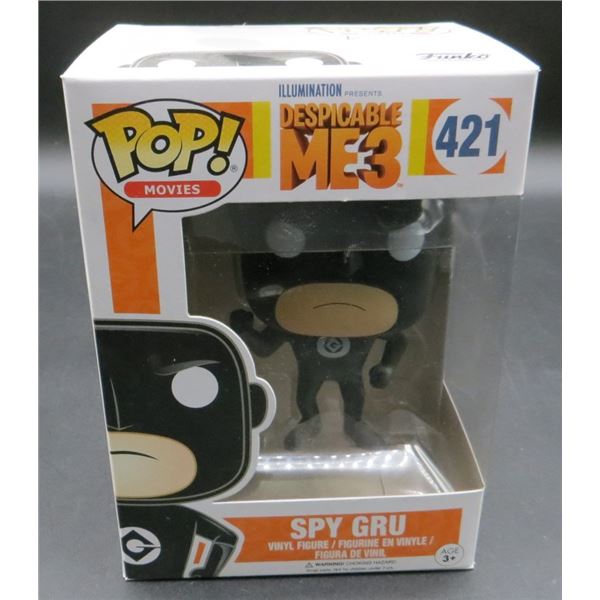 New Funko Pop Despicable Me 3 Spy Gru #421