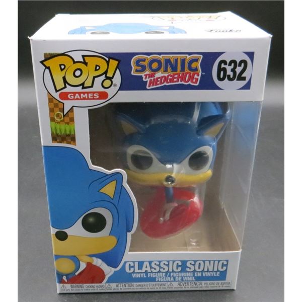 New Funko Pop Sonic the Hedgehog Classic Sonic #632