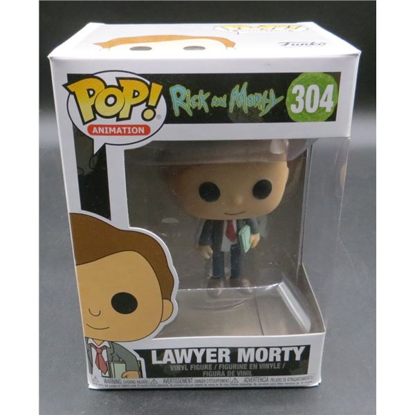 New Funko Pop Rick & Morty Lawyer Morty #304