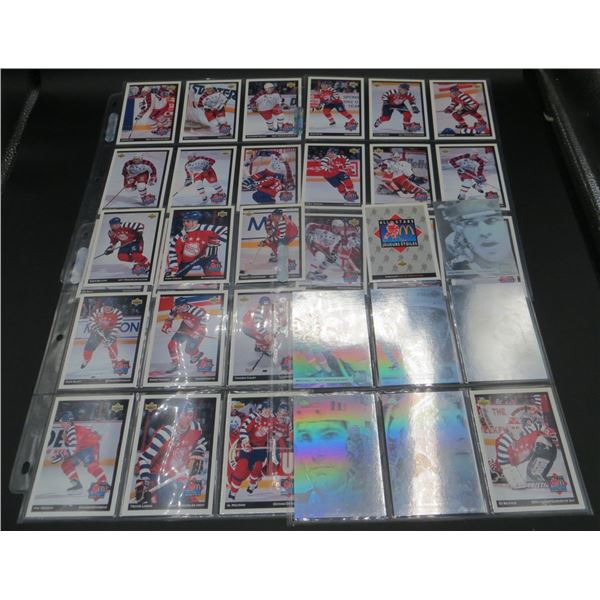 1991-92 McDonald's Upper Deck Hockey Complete Set With Holograms