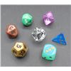 Image 1 : Lot of 7 New Roll playing Game RPG Dice