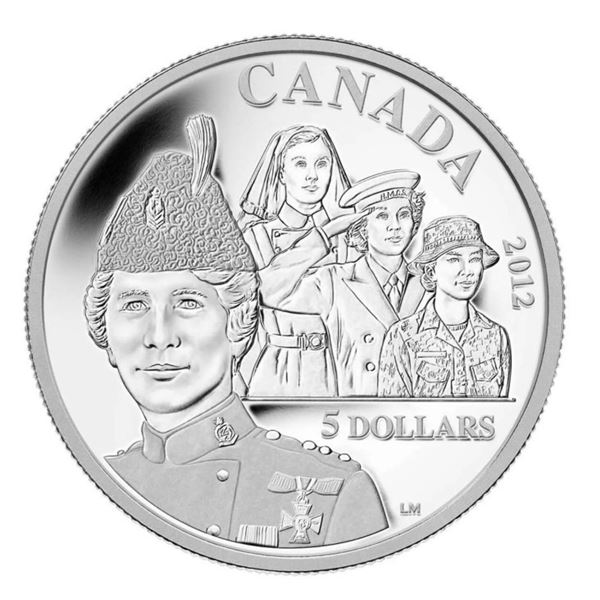 RCM 2012 $5 Georgina Pope - Pure Silver Coin