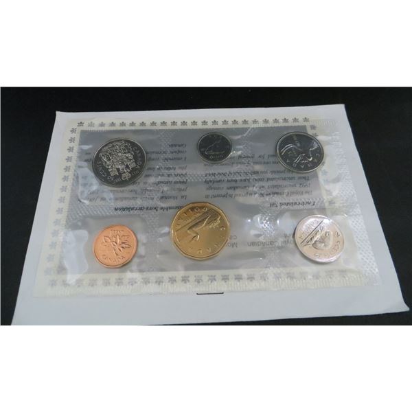 Royal Canadian Mint 1992 Uncirculated 6 Coin Collector Set