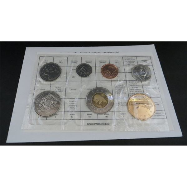 Royal Canadian Mint 1997 Uncirculated 7 Coin Collector Set