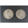 Image 1 : 2x USA Nickels 1945