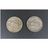 Image 2 : 2x USA Nickels 1945