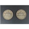 Image 2 : 2x USA Nickels 1943