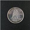 Image 1 : 1963 Canadian Silver 10 Cent Coin