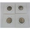 Image 2 : 4x Canadian Nickels 1960
