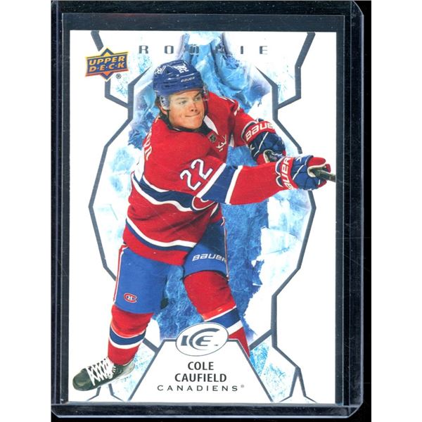 2021-22 Upper Deck Ice #122 Cole Caufield RC