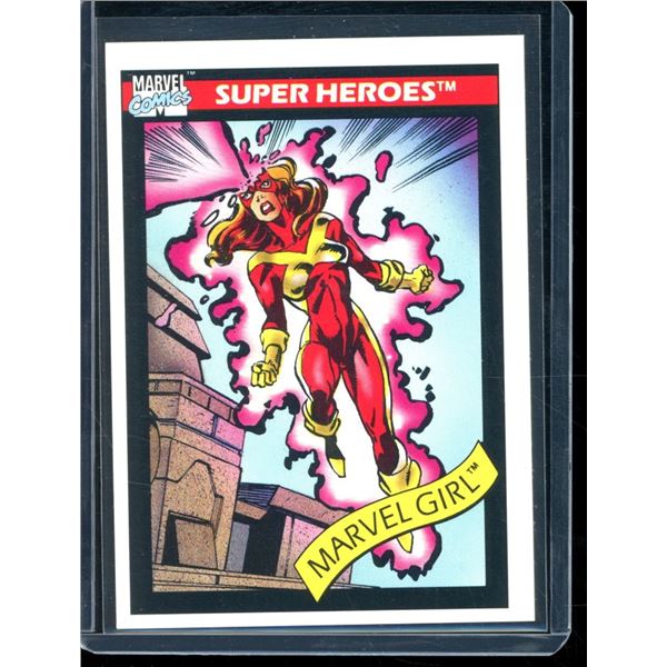1990 Impel Marvel Universe I #9 Marvel Girl