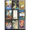 Image 1 : Lot Of 9 Various Comic & Anime Collector Trading Cards