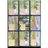 Image 2 : Lot of 9 Embossed Beanie Baby Collector Cards