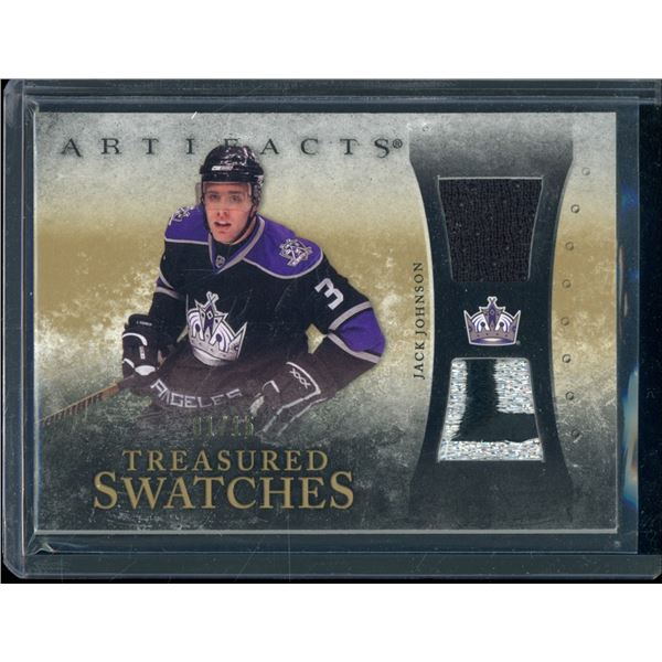 2010-11 Artifacts Treasured Swatches Dual Patch  #TSJJ Jack Johnson 1/15