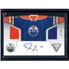 Image 1 : 2013-14 Panini Titanium Home Sweaters Memorabilia Autographs #HSJE Jordan Eberle 35/50 BV $40