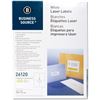 Image 1 : New Sealed Business Source 3 1/2" x 5" White Laser Mailing Labels - Pack of 400