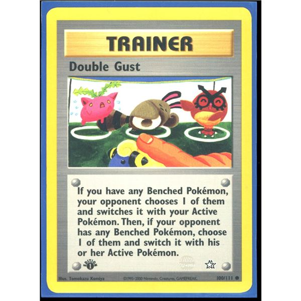 Pokemon Double Gust - 100/111 - Common - 1st Edition Neo Genesis