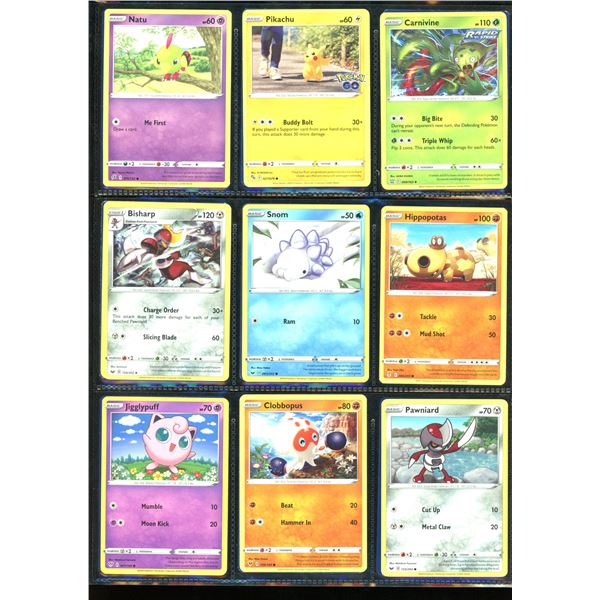 Lot Of 18 Various Pokemon Collector Cards