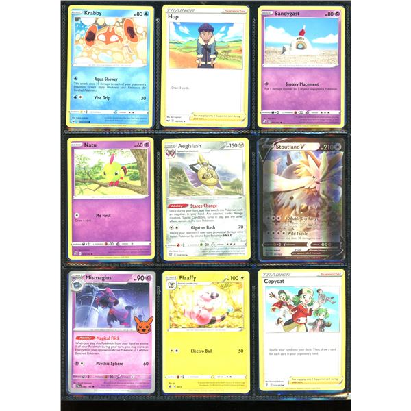 Lot Of 18 Various Pokemon Collector Cards
