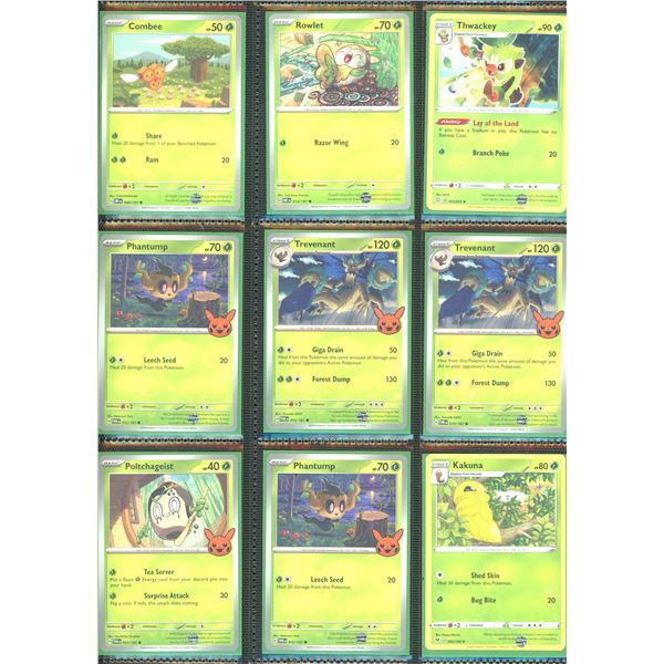 Lot Of 18 Various Pokemon Collector Cards
