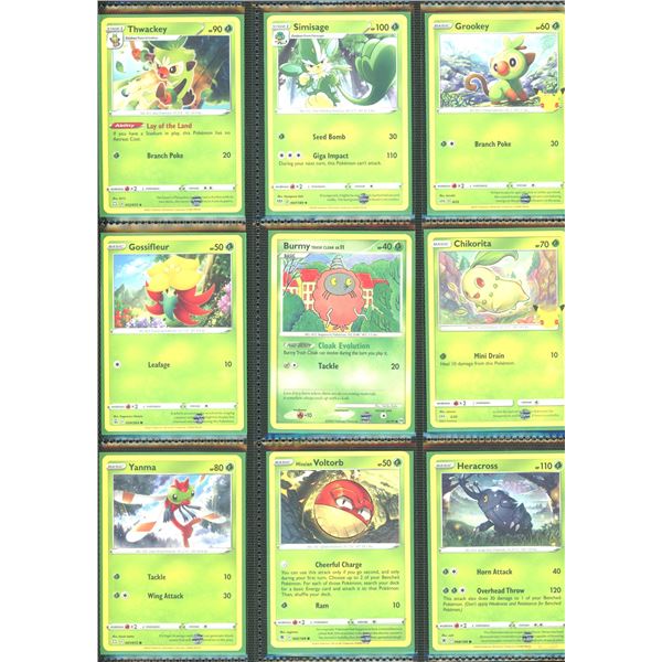 Lot Of 18 Various Pokemon Collector Cards