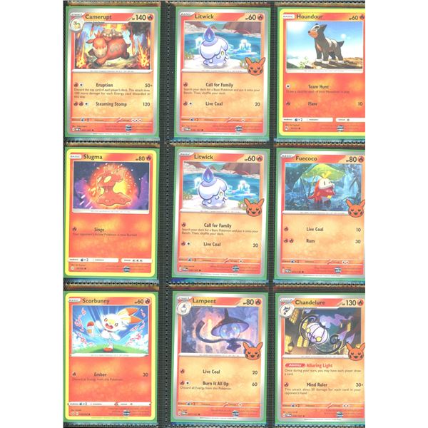Lot Of 18 Various Pokemon Collector Cards
