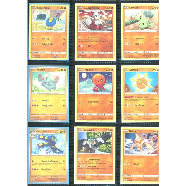 Lot Of 18 Various Pokemon Collector Cards