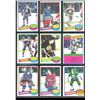 Image 1 : 1980-81 OPC O-Pee-Chee Lot Of 9 Vintage Cards Various Teams & Players