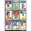 Image 1 : 1980-81 OPC O-Pee-Chee Lot Of 9 Vintage Cards Various Teams & Players