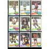 Image 1 : 1980-81 OPC O-Pee-Chee Lot Of 9 Vintage Cards Various Teams & Players