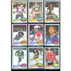Image 1 : 1980-81 OPC O-Pee-Chee Lot Of 9 Vintage Cards Various Teams & Players