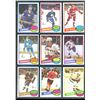 Image 1 : 1980-81 OPC O-Pee-Chee Lot Of 9 Vintage Cards Various Teams & Players