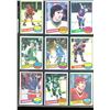 Image 1 : 1980-81 OPC O-Pee-Chee Lot Of 9 Vintage Cards Various Teams & Players