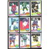 Image 1 : 1980-81 OPC O-Pee-Chee Lot Of 9 Vintage Cards Various Teams & Players