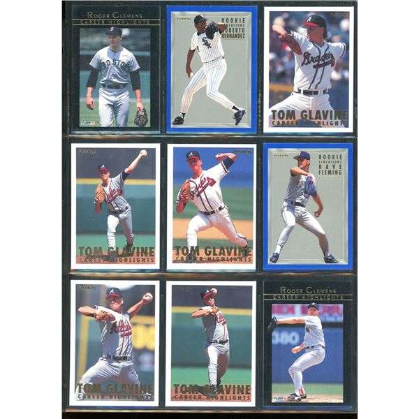 Lot of 9 Baseball Cards Various Players