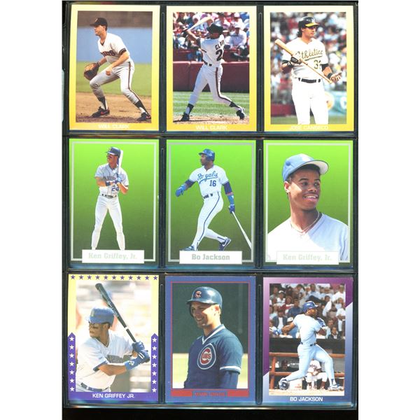 Lot of 9 Baseball Cards Various Players