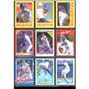 Image 1 : Lot of 9 Baseball Cards Various Players