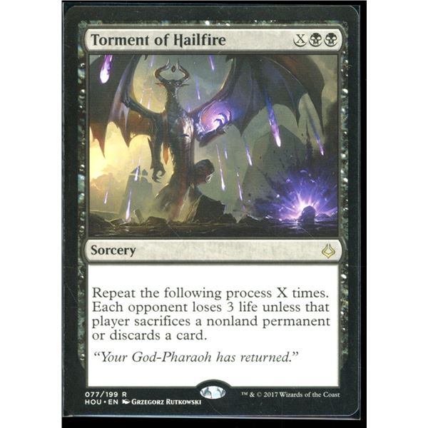 Magic the Gathering Torment of Hailfire Hour of Devastation