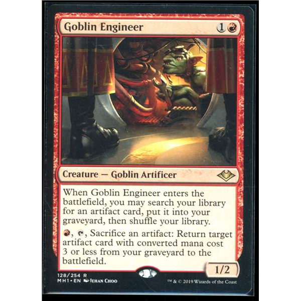 Magic the Gathering Goblin Engineer Modern Horizons