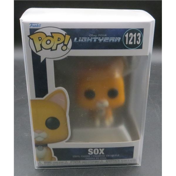 New Funko Pop Disney Lightyear Sox #1213 With Soft Pop Protector