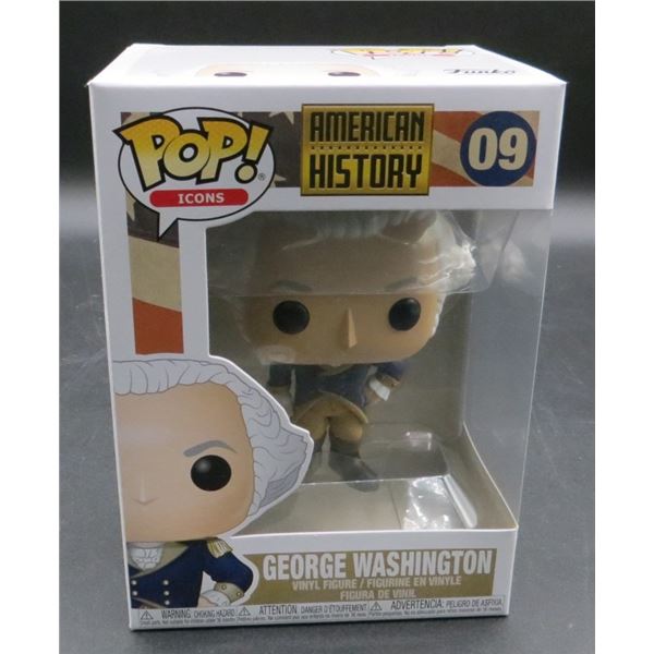 New Funko Pop American History George Washington #09