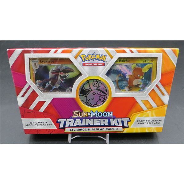 New Pokemon Sun & Moon Trainer Kit Lycanroc & Alolan Raichu