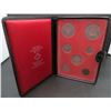 Image 1 : RCM 1971 Canada BC Double Dollar 7 Coin Set Uncirculated Proof Like BC $1 Coin 50% Silver