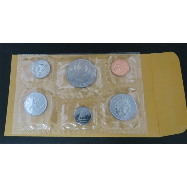 Royal Canadian Mint 1983 Uncirculated 6 Coin Collector Set