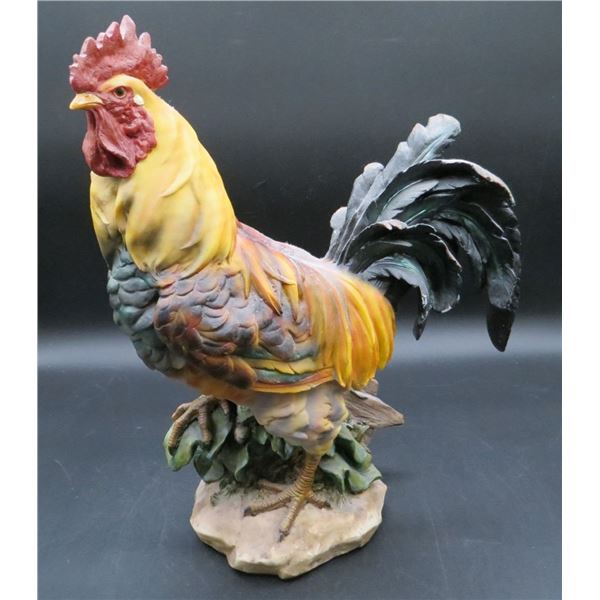 Rooster Decorative Figure 13" Tall Resin