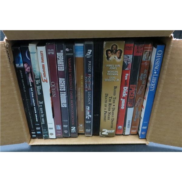 Lot of 15 DVD Movies Epiccenter, Fun With Dick 7 Jane, Chasing Liberty & More