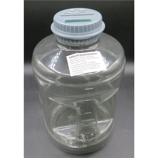 Water Jug Design Counting Bank 12" Tall  (Tested 7 counts change) Needs batteries