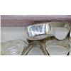 Image 2 : 12 Silver Plated Napkin Rings From Eaton's $5.99 Each Sticker Price