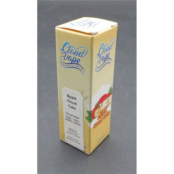 New Cloud Vape Apple Cloud Cake 10ml Premium E- Liquid